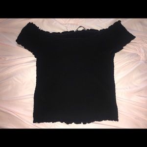 Brandy Melville Ruffle Shirt